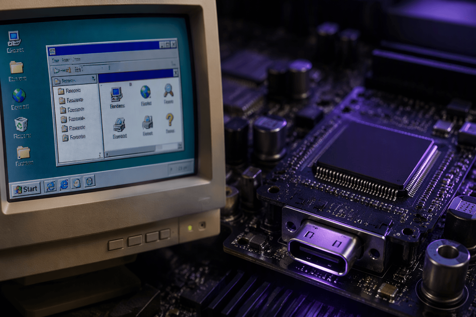 Драйвер xHCI98 добавил USB4 и Thunderbolt в Windows 98 — частично с помощью ИИ