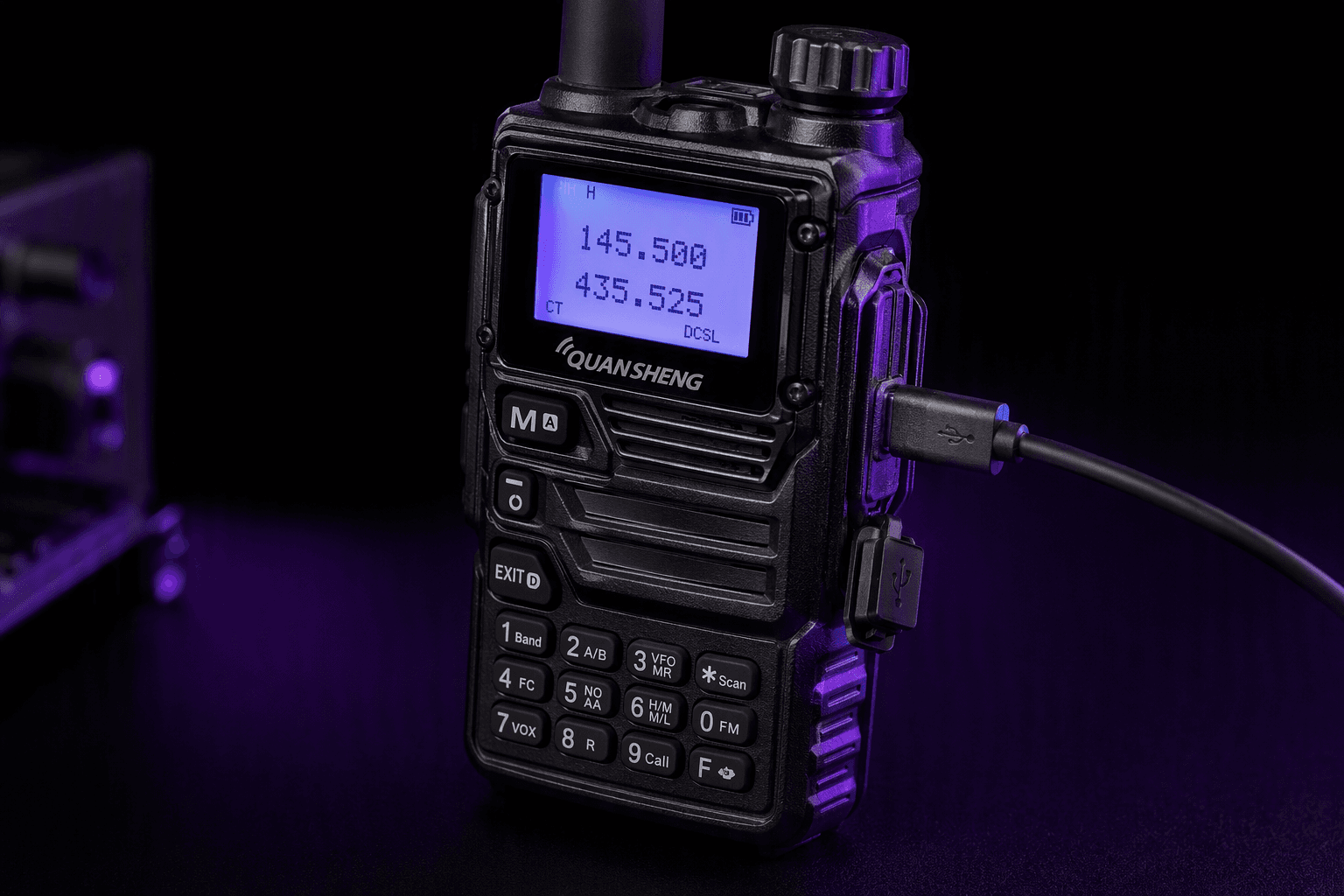 Quansheng UV-K5: обзор бюджетной рации с USB-зарядкой и кастомными прошивками